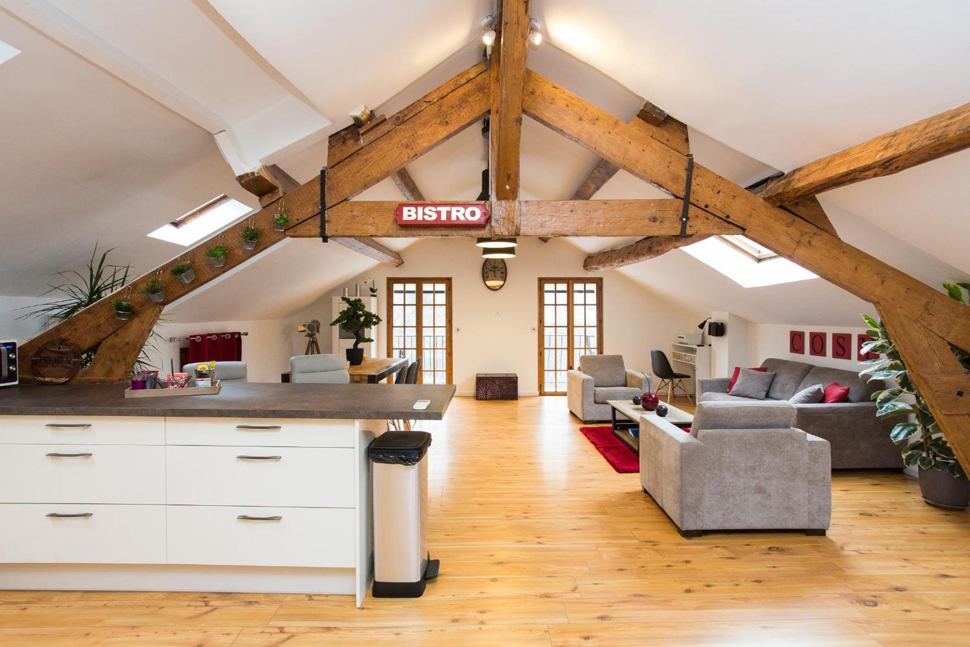 Big Loft 107m2, 10min Walk To Palais Des Festivals Cannes